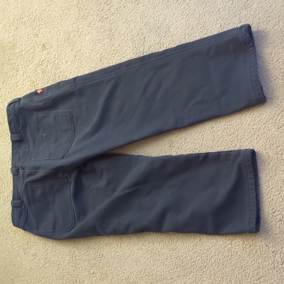 The American Outdoorsman Dark Chocolate Brown Straight Leg Fleece Pants Sz 40X30 - Picture 6 of 10
